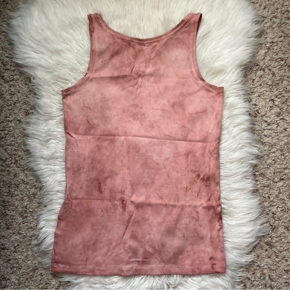 Uniqlo Pink Tie-Dye Tank Top - Picture 3 of 5